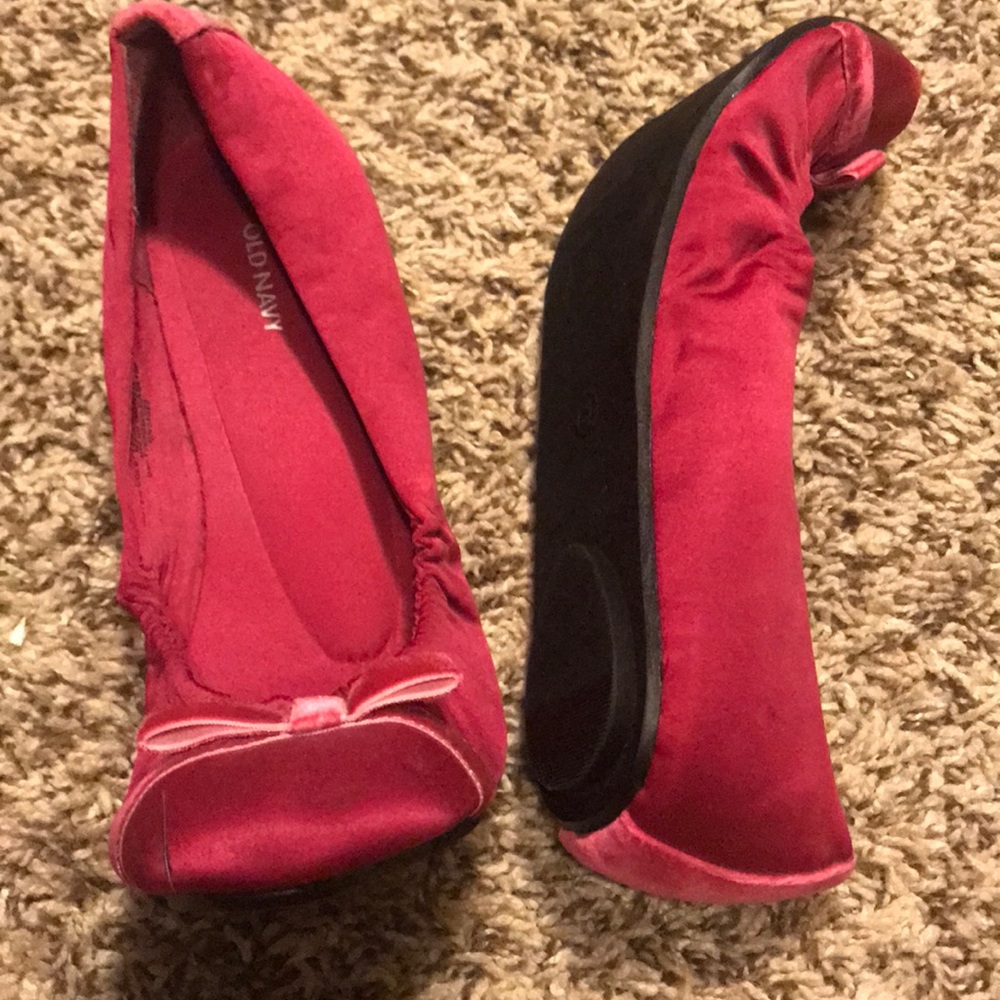 New without tags pink ballet flats